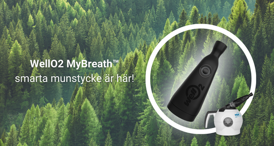 WellO2 MyBreath™ Smarta Munstycke – Revolutionerande andningsträning hemma